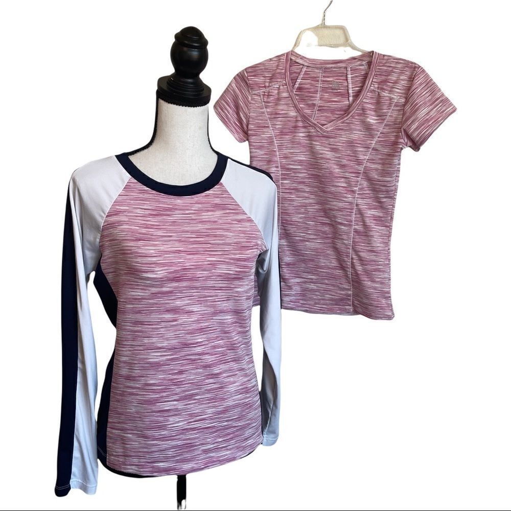 Tail Pink, Navy and White Tennis Tops, set of‎ Two - Small